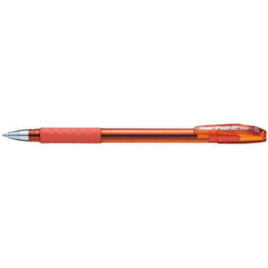 Pentel Feel IT Ball Pen Orange Ink (0.7mm) - 1 Pcs image