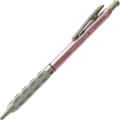 Pentel Graph Gear Automatic Drafting Pencil 1000 (0.5mm) - Pink image