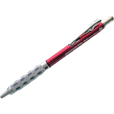 Pentel Graph Gear Automatic Drafting Pencil 1000 (0.5mm) - Red image