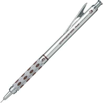 Pentel Graph Gear Drafting Pencil 1000 (0.3mm) - Brown image