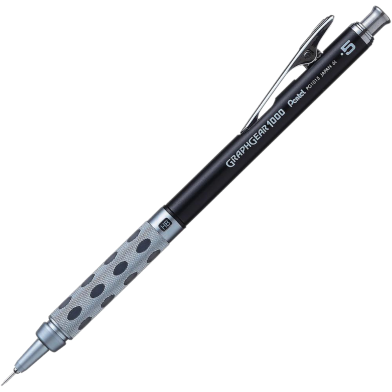 Pentel Graph Gear Drafting Pencil 1000 (0.5mm) - Black Barrel image