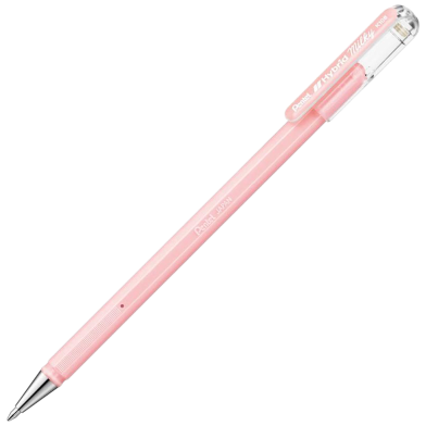 Pentel Hybrid Milky Gel pen Pink Ink (0.8mm) - 1pcs image