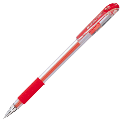 Pentel Hybrid Technica Gel pen Red Ink (0.4mm) - 1 Pcs image