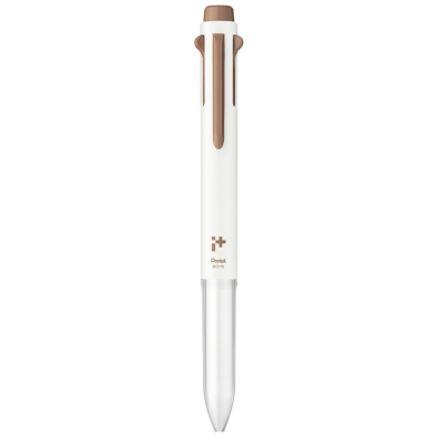 Pentel I Plus Customizable Pen 5Pcs Refill - Mocha image