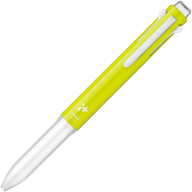 Pentel I Plus Customizable Pen 5Pcs Refill - Yellow Green image