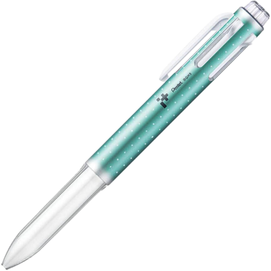 Pentel I Plus Customizable Pen 5Pcs Refill - Metallic Green image