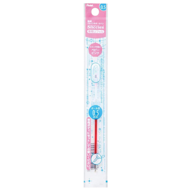 Pentel I Plus Refill Sliccies Ink 0.5mm - Baby Pink image
