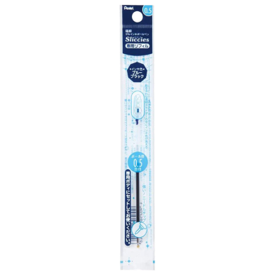 Pentel I Plus Refill Sliccies Ink 0.5mm - Blue Black image