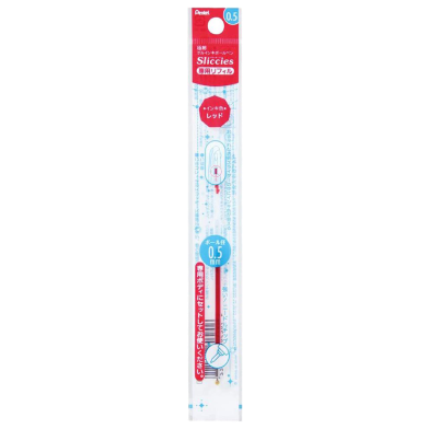 Pentel I Plus Refill Sliccies Ink 0.5mm - Red image