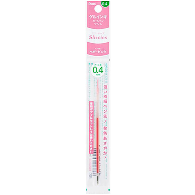 Pentel I Plus Refill Slices Ink 0.4mm - Baby Pink image
