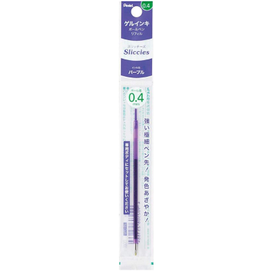 Pentel I Plus Refill Slices Ink 0.4mm-XBGRN4V Purple image