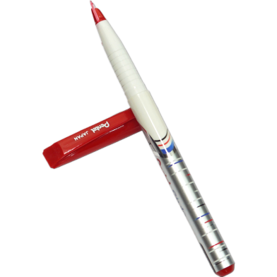 Pentel JM11-B Stylo Fountain Pen White Body Red image