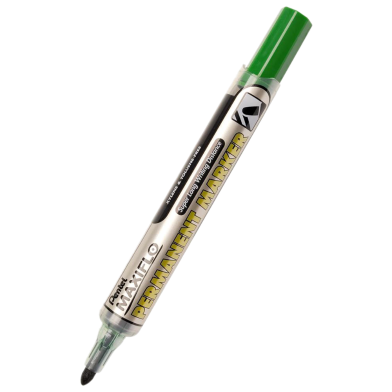 Pentel Maxiflo Permanent Marker Fine Bullet - Green image