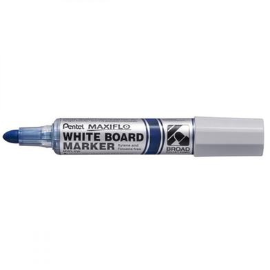 Pentel Maxiflo White Board Marker Bullet Point - Blue image