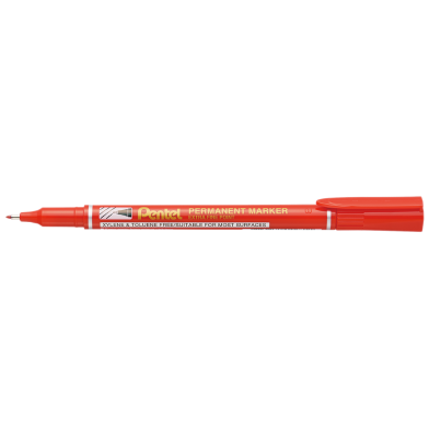 Pentel NF450 Permanent Market Fine PT - Red image