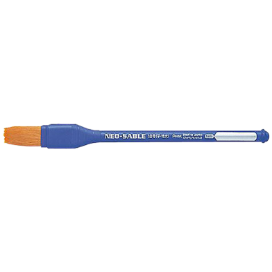 Pentel Neo-Sable Nylon Brush Flat - 6-1 Pcs image