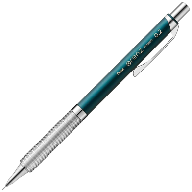 Pentel Orenz A.Pencil 0.2 mm With Metal Grip Turquoise Barrel image