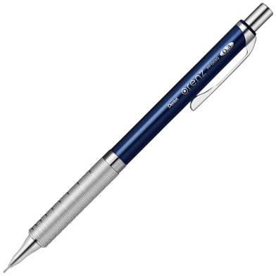 Pentel Orenz A.Pencil 0.3mm With Metal GRIP Navy Barrel image