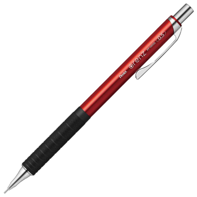 Pentel Orenz A.Pencil 0.5mm With Metal GRIP Red Barrel image