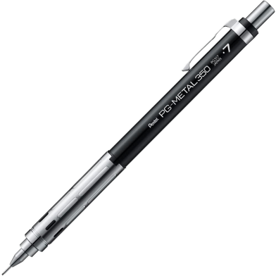 Pentel PG-Metal 350 Drafting Pencil (0.7mm) - Black image