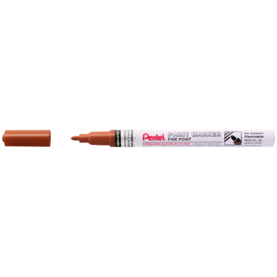 Pentel Paint Marker Fine Point - Brown image
