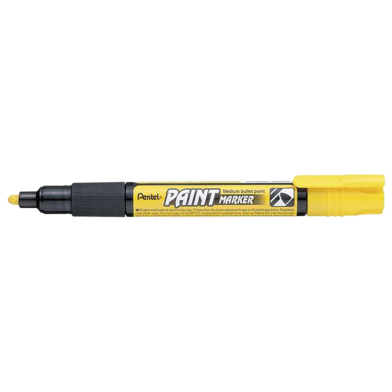 Pentel Paint Marker Medium Bullet Point - Yellow image