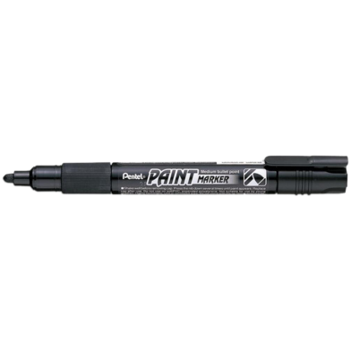 Pentel Paint Marker Medium Bullet Point - Black image
