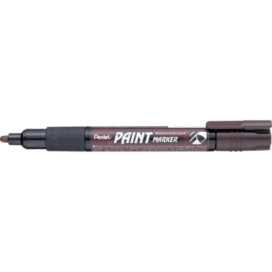 Pentel Paint Marker Medium Bullet Point - Brown image