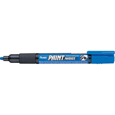 Pentel Paint Marker Medium Bullet Point - Blue image