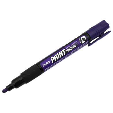 Pentel Paint Marker Medium Bullet Point - Violet image