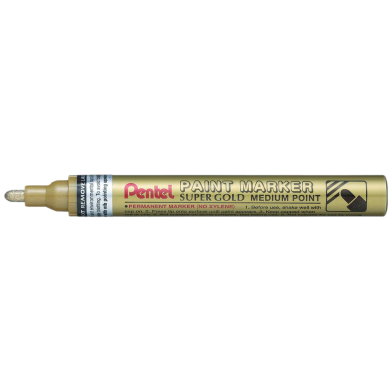 Pentel Paint Marker Medium Point - Gold image