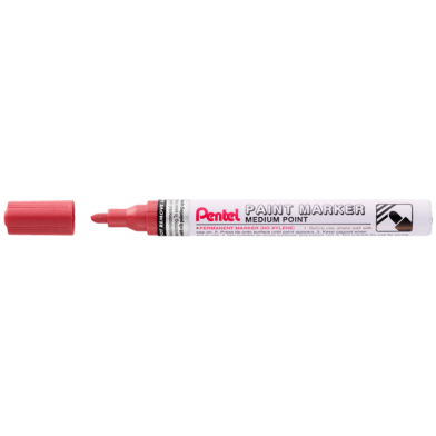 Pentel Paint Marker Medium Point - Pearl Red image