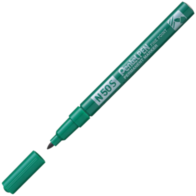 Pentel Permanent Marker Fine Point - Green image
