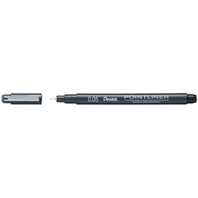Pentel Point Liner Black 0.05mm image
