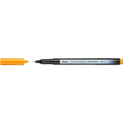 Pentel Pointliner Colour Dye Ink Orange image