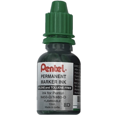 Pentel Refill Ink For N450 - Green (Nr401-D) image