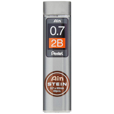Pentel Refill Lead Stein 0.7mm-2B 40 Leads image