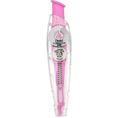 Pentel Retractable Correction Tape (6m) - Pink image