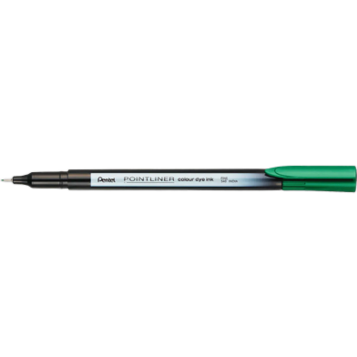 Pentel Pointliner Colour Dye Ink Sea Green image