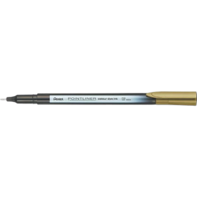 Pentel Pointliner Colour Dye Ink Walnut Brown image