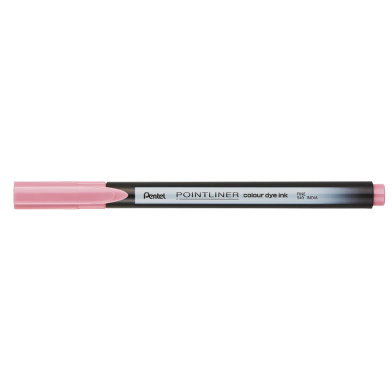 Pentel Pointliner Colour Dye Ink Baby Pink image