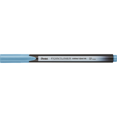 Pentel S40-S3 Pointliner Colour Dye Ink Turquoise Blue image
