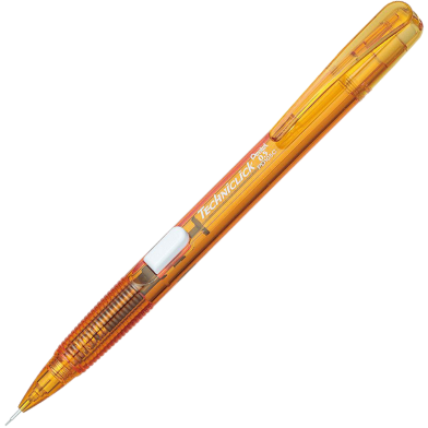 Pentel TechniClick Mechanical Pencil - Orange image