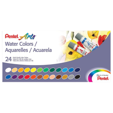 Pentel Water 24 Color Set image