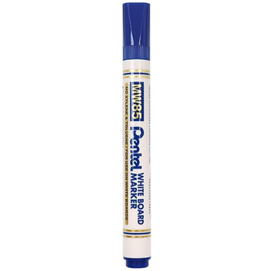 Pentel White Board Marker Bullet Point - Blue image