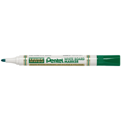 Pentel White Board Marker Bullet Point - Green image