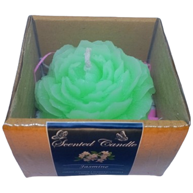 Peony Flower Scented Candle – Jasmine Fragrance image