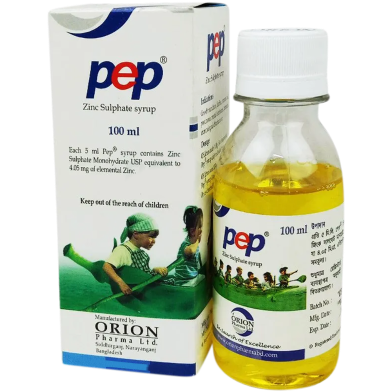 Pep Syrup 100ml Bottle image