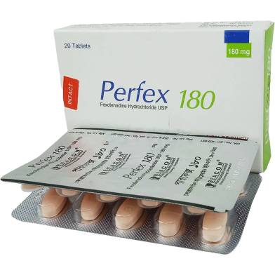 Perfex 180 mg - 10's Strip Tablet image