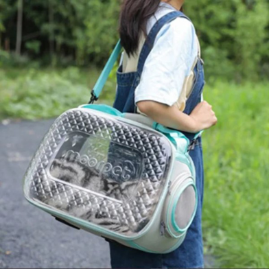 Pet Carrier Foldable Cat and Dog Collapsible Travel Bag image